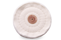 Combed Finex Muslin Buff--Stitched, Leather Center