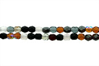 Black Amber - Czech Glass Beads