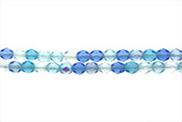 Caribbean Blue - Czech Glass Beads