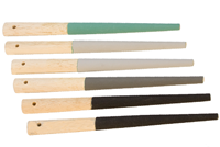 Half Round Sanding Sticks Set of 6