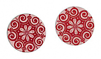 Lillypilly - Red Cleopatra - 1" Disc (PKG 2)